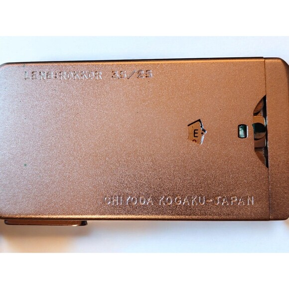 Vintage Minolta-16 Subminiature Camera Chiyoda Kogaku Japan Rokkor 25mm f/3.5 w/ - Picture 3 of 9